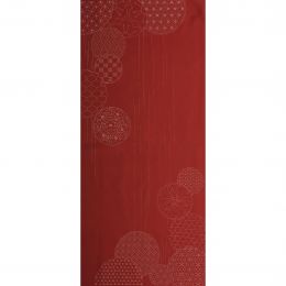 Sashiko Panel | Kumiko Ornaments Red
