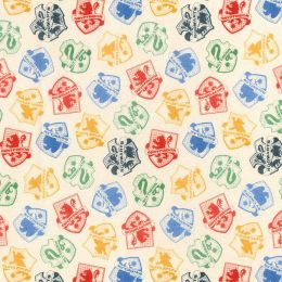 Wide Width Licensed Cotton Fabric | Hogwarts House