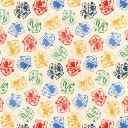 Wide Width Licensed Cotton Fabric | Hogwarts House