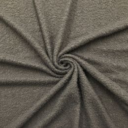 Classic Boucle Coating Fabric | Grey
