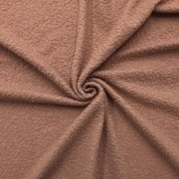 Classic Boucle Coating Fabric | Dusty Rose