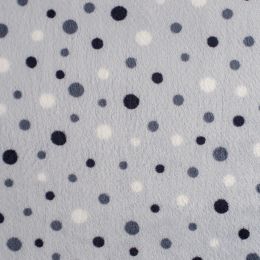 Super Soft Fleece | Spots Light Blue