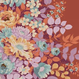 Chic Escape Tilda Fabric | Whimsyflower Rust