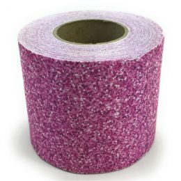 On A Roll 2.5" Strip | Printed Glitter Effect Pink