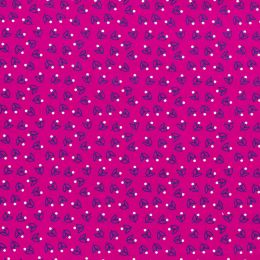 Cotton Print Fabric | Vibrant Burst Magenta
