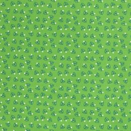 Cotton Print Fabric | Vibrant Burst Green