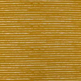Stitch It Classic Jersey Fabric | Stripe Ochre