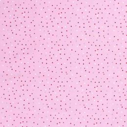 Cotton Print Fabric | Multi Spot Candy Pink