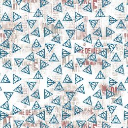 Cotton Fabric Print | Harry Potter Deathly Hallows