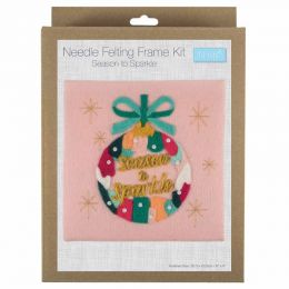 Needle Felting Kit With Frame | Season to Sparkle