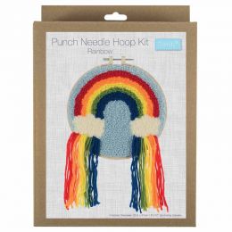 Punch Needle Kit With Hoop | Rainbow