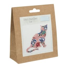Fun Counted Cross Stitch Kit | Cat