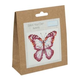 Fun Counted Cross Stitch Kit | Butterfly
