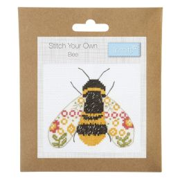 Fun Counted Cross Stitch Kit | Bee