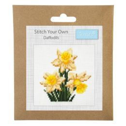 Fun Counted Cross Stitch Kit | Daffodil