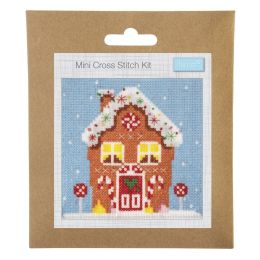 Fun Counted Cross Stitch Kit | Gingerbread House