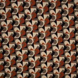 Viscose Twill Fabric | Wallpaper Brown
