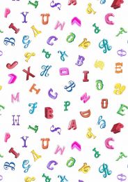 Lewis & Irene Jennie Maizels Colour Collection | Alphabet White