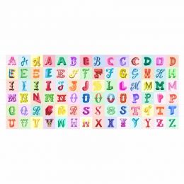 Lewis & Irene Jennie Maizels Colour Collection | Alphabet Panel