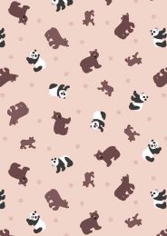 Lewis & Irene Small Things Wild Animals | Pandas & Bears Pale Plaster