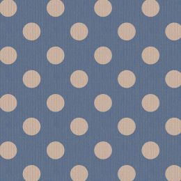 Tilda Chambray Dots Fabric | Denim