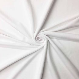 Micro Fleece Fabric | White