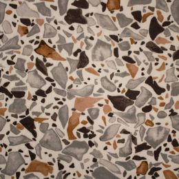Viscose Twill Fabric | Pebbles Sand