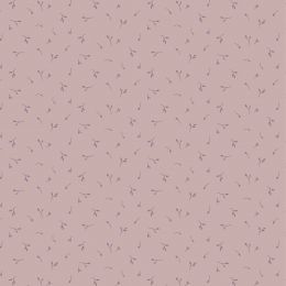 Cassandra Connolly Meadowside Fabric | Seeds of Solitude Light Purple/Taupe