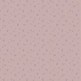Cassandra Connolly Meadowside Fabric | Seeds of Solitude Light Purple/Taupe