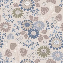 Shinrin Yoku Japanese Lewis & Irene Fabric | Floral Natural