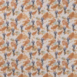 Organic Jersey Fabric | Jelly Fish Camel