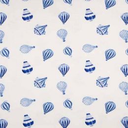 Organic Jersey Fabric | Hot Air Balloons Royal Navy