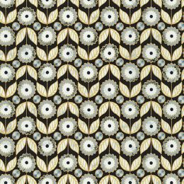 Robert Kaufman Fabric | Wishwell Silverstone Metallic Onyx