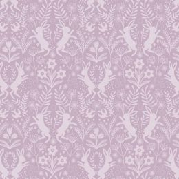 Spring Hare Lewis & Irene Fabric | Small Hares Dusky Lilac