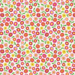 Spring Flowers Lewis & Irene Fabric | Daisies Cream