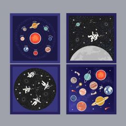 Space Glow Lewis & Irene Fabric | Cushion Panel Glow