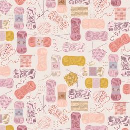 Cassandra Connolly Memory Made Fabric | Clickety Clack Taupe