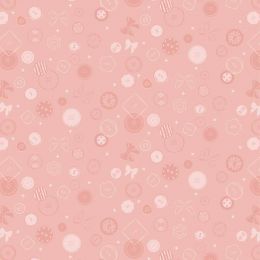 Cassandra Connolly Memory Made Fabric | Button Jumble Dark Peach