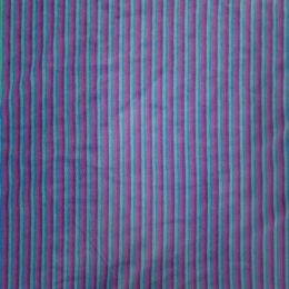 Velour Jersey Stripe | Turquoise & Cerise