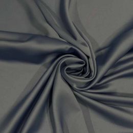 Micro Satin Fabric | Smokey Blue