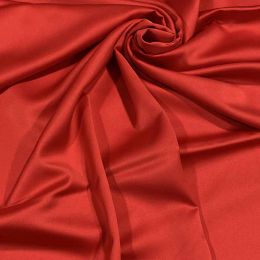 Micro Satin Fabric | Red