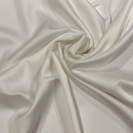 Micro Satin Fabric | Ivory
