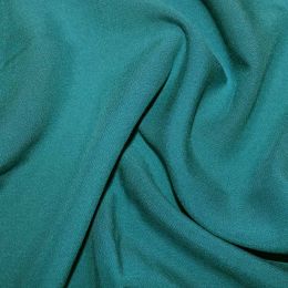 Viscose Challis Fabric Plain | Blue Steel