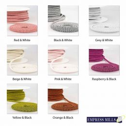 5mm Round Elastic - Stripe Designs | Multiple Colours