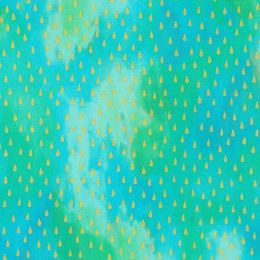 Robert Kaufman Fabric | Chromaticity Raindrops Mint