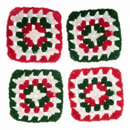 Crochet Kit | Festive Granny Sqaures