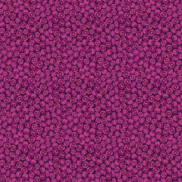 Poppies Lewis & Irene Fabric | Tiny Poppies Dark Purple