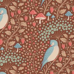 Hibernation Tilda Fabric | Sleepybird Pecan