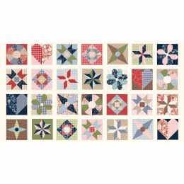 Grandma's Quilt Lewis & Irene Fabric | Squares Panel