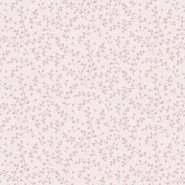 Cassandra Connolly Floral Song Fabric | Natures Gift Light Pink